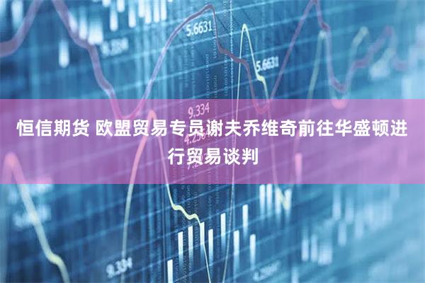 恒信期货 欧盟贸易专员谢夫乔维奇前往华盛顿进行贸易谈判